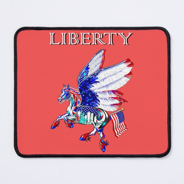 Item preview, Alvesart - USA winged horse at liberty designed and sold by Alvesart.