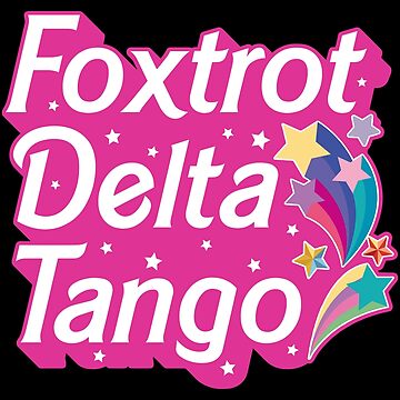 Vorschaubild zum Design Foxtrott Delta Tango Pink von hammefatal
