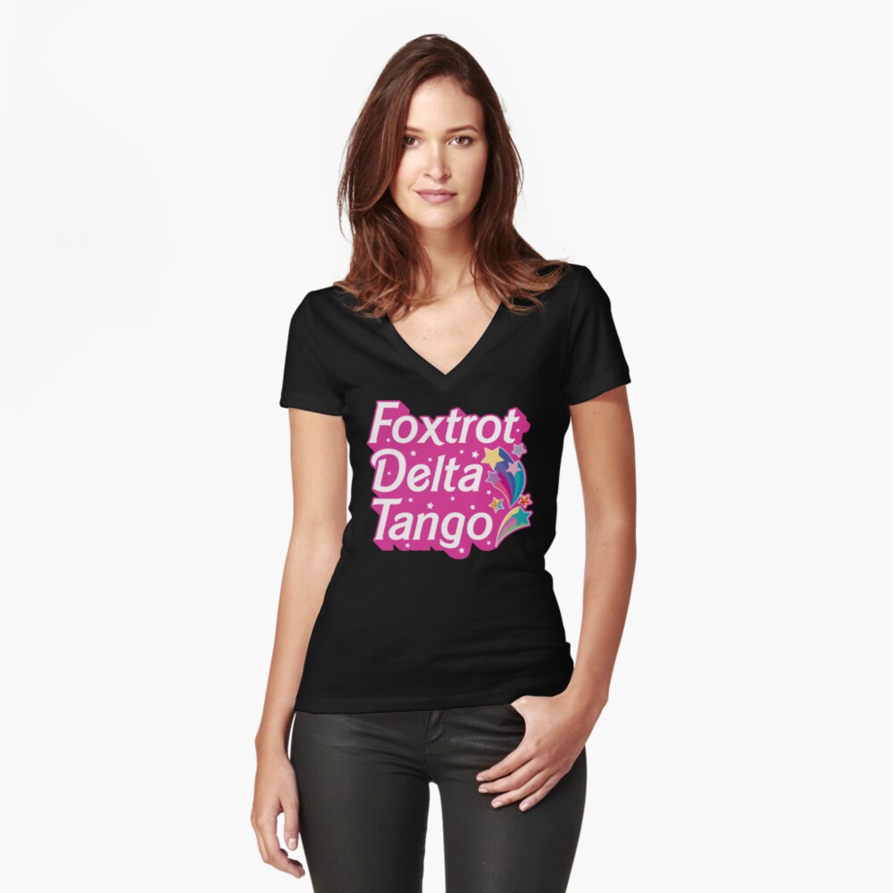 Artikel-Vorschau von Tailliertes T-Shirt mit V-Ausschnitt, designt und verkauft von hammefatal.