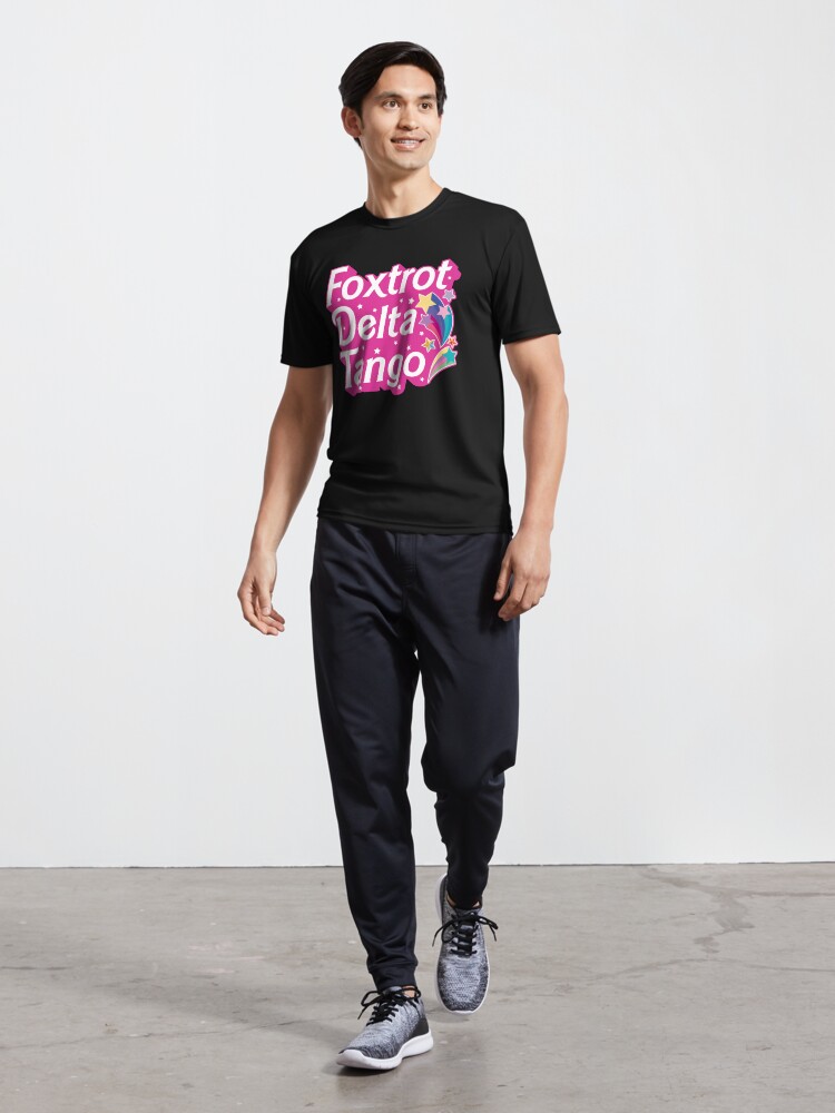 Thumbnail 5 von 7, Funktionsshirt, Foxtrott Delta Tango Pink designt und verkauft von hammefatal.