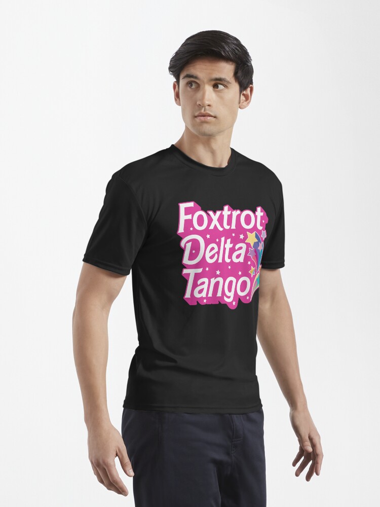 Thumbnail 3 von 7, Funktionsshirt, Foxtrott Delta Tango Pink designt und verkauft von hammefatal.