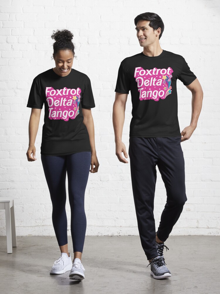 Thumbnail 1 von 7, Funktionsshirt, Foxtrott Delta Tango Pink designt und verkauft von hammefatal.