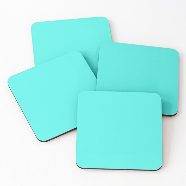 Item preview, Bright Turquoise Solid Accent Colour | Bleu Abstracts designed and sold by BleuAbstracts.