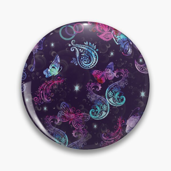 Item preview, Butterflies Paisley the First - Purple designed and sold by Teresa-Deak.
