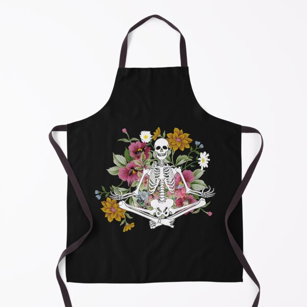 Item preview, Serene Skeletal Bloom Meditation Art designed and sold by Zakrytos ★★★★★.