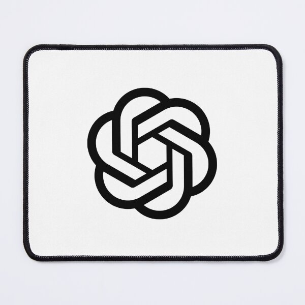 Item preview, ChatGPT Sticker Black Edition designed and sold by valerius-iv.