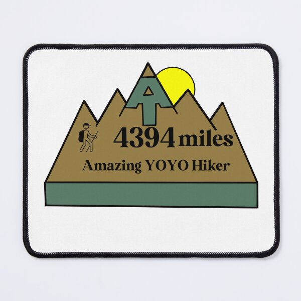 Item preview, Appalachian Trail YOYO Hiker – 4394 Miles Thru-Hiking Achievement designed and sold by globalmomma.