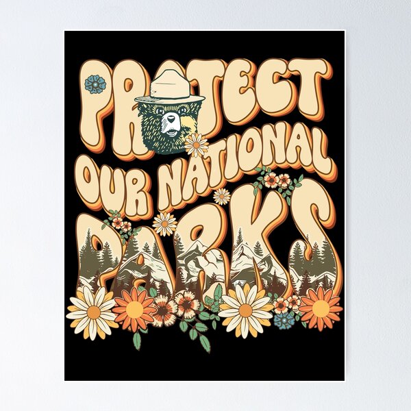 Item preview, Resist Bear Protect Our National Parks Vintage designed and sold by hammefatal.
