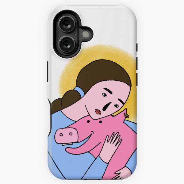 Aperçu de l'œuvre Sainte Marie du Véganisme – Devenez Végan – Devenez Saint créée et vendue par Vika Lysa Illustration Studio.