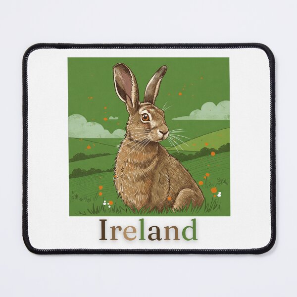Item preview, The Irish Hare: A Symbol of the Emerald Isle. designed and sold by 48remarks.