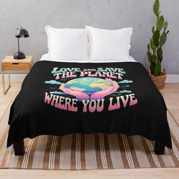 Item preview, love and save the planet where you live designed and sold by DesignNadine.