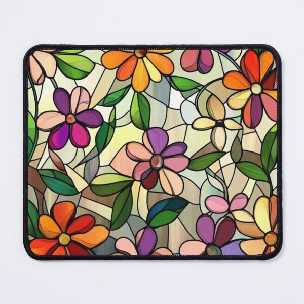 Item preview, Stained glass flowers designed and sold by PaperieJennifer.