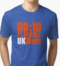 UKMets PLAYBALL Tri-blend T-Shirt