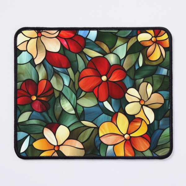 Item preview, Stained glass flowers designed and sold by PaperieJennifer.