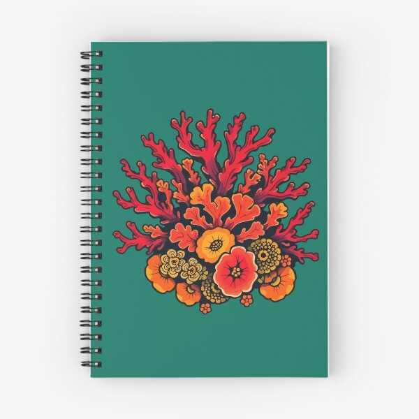 Item preview, Coral and flowers bouquet. designed and sold by LudaRu.
