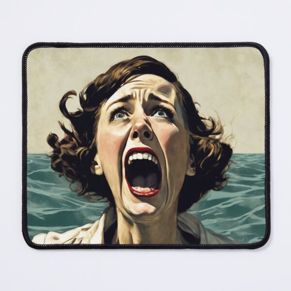 Item preview, Weltschmerz | AI Imitation Norman Rockwell designed and sold by NickWhittleArt.