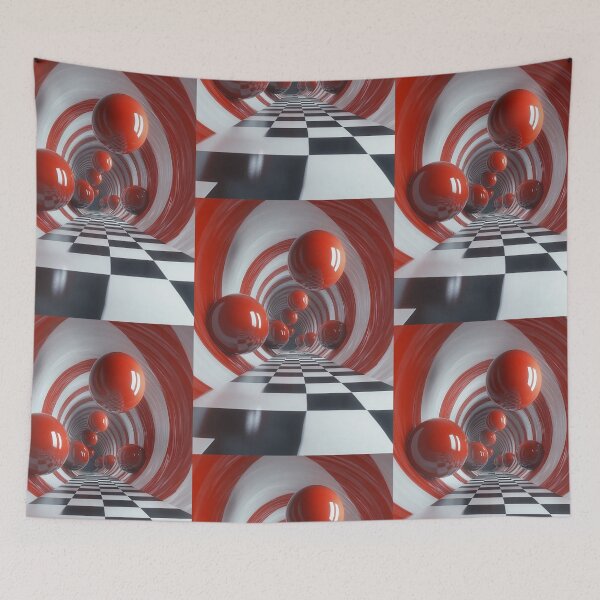 Item preview, Abstract optical illusion 4928 designed and sold by Grafititee.