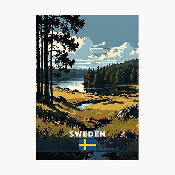 Item preview, Sweden Travel  designed and sold by Thistle-TShop.