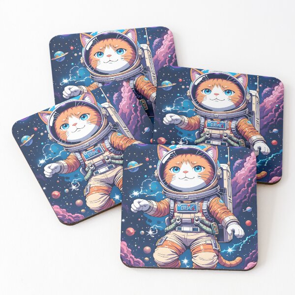 Item preview, Cat in its astronaut suit 20. C4TSPAC3 designed and sold by StreetwearE2S.
