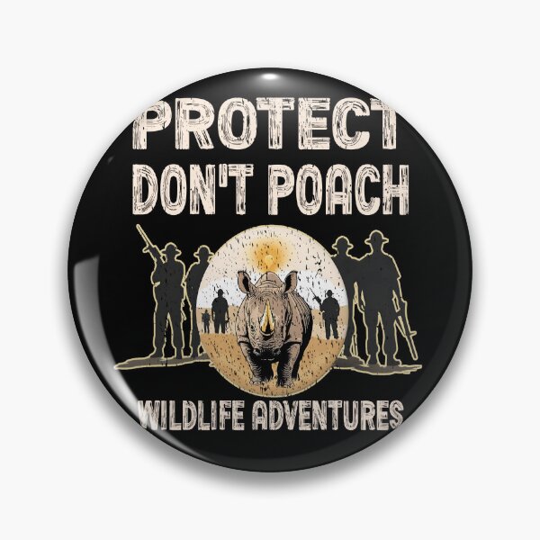 Item preview, PROTECT DON'T POACH WILDLIFE ADVENTURES wildlife protection rangers  designed and sold by Jt41.