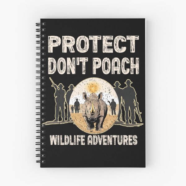 Item preview, PROTECT DON'T POACH WILDLIFE ADVENTURES wildlife protection rangers  designed and sold by Jt41.