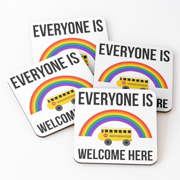 Item preview, Everyone is welcome here designed and sold by Rachel the Artist .