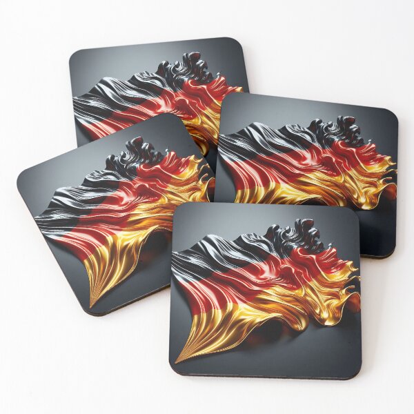Item preview, German National Flag  designed and sold by Intriguing Designs.