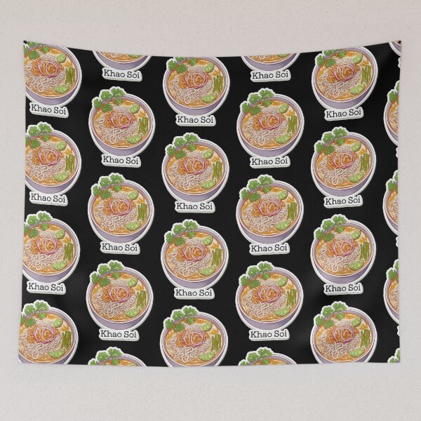 Item preview, Khao Soi For Thai Food Lovers designed and sold by SubtleSplit.