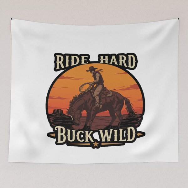 Item preview, Ride Hard, Buck Wild designed and sold by FitEnvy.
