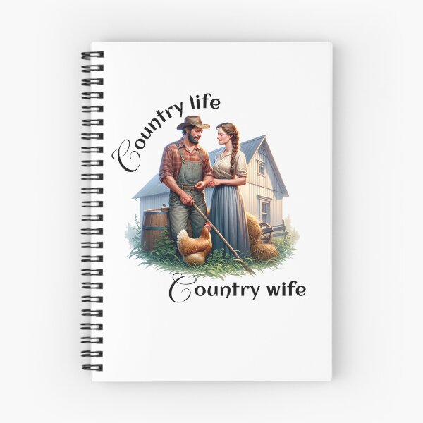 Item preview, Country Life Country Wife designed and sold by absurditeestore.