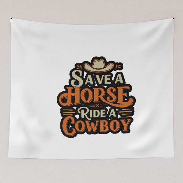 Item preview, Save a Horse, Ride a Cowboy designed and sold by FitEnvy.