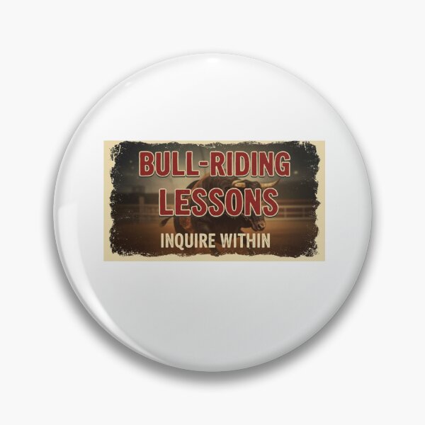 Item preview, Bull-Riding Lessons, Inquire Within designed and sold by FitEnvy.