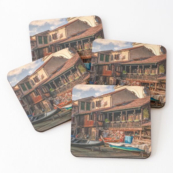Artikelvorschau, Bootsbau in Venedig entworfen und verkauft von Viv Thompson Photography .