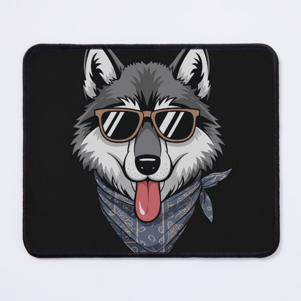 Item preview, Cute and funny wolf memes designed and sold by kfs-art.
