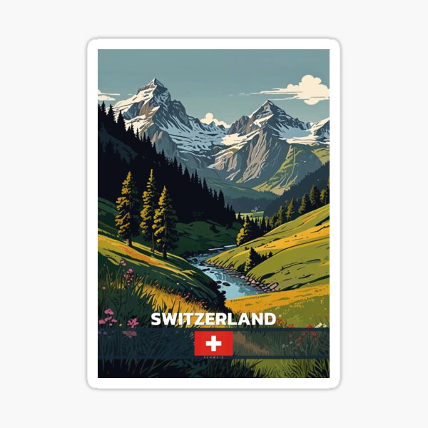 Item preview, Switzerland Travel  designed and sold by Thistle-TShop.