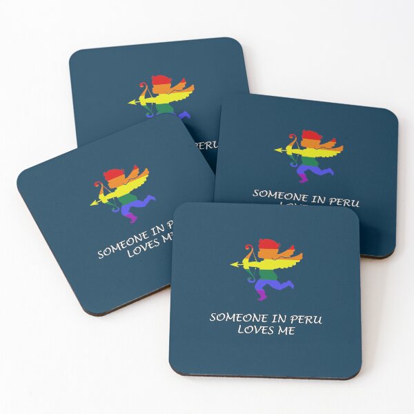 Item preview, Someone in Peru loves me - Gay Pride designed and sold by PrideFeliz.