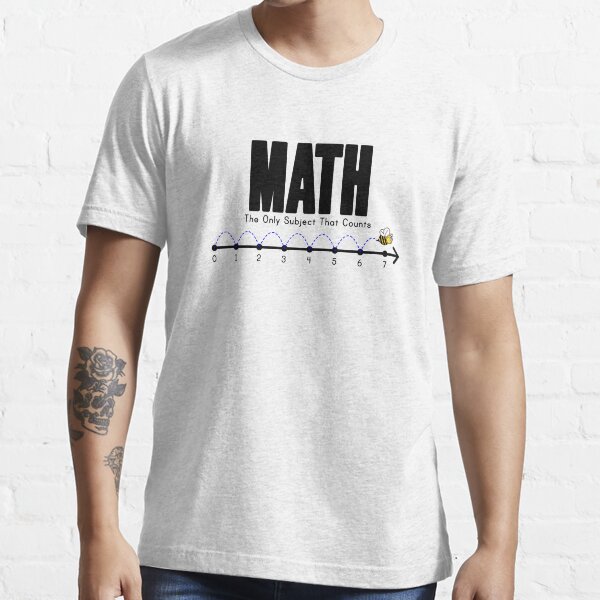 Item preview, Math Teacher Shirt – The Subject That Counts designed and sold by Teacher Bee Co..