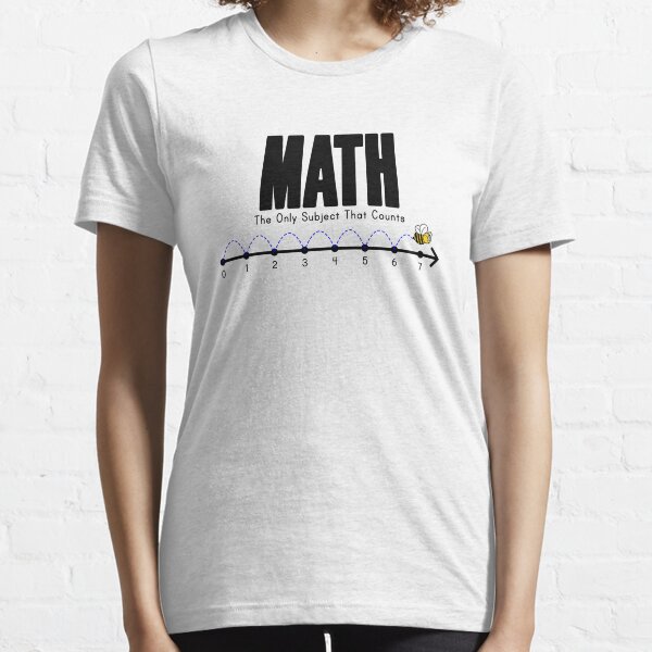 Item preview, Math Teacher Shirt – The Subject That Counts designed and sold by Teacher Bee Co..