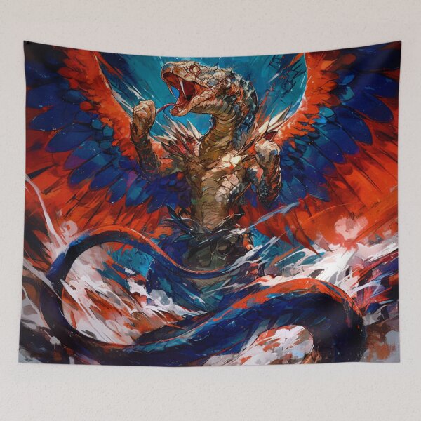 Item preview, Winged Snake designed and sold by Dawn van Doorn.