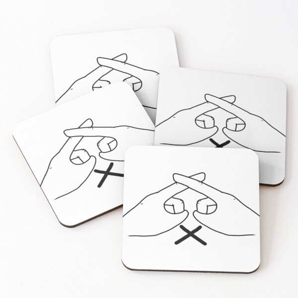 Item preview, BSL sign letter X designed and sold by Artistkhg.