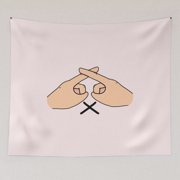 Item preview, BSL sign letter X designed and sold by Artistkhg.