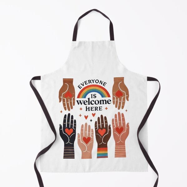 Item preview, Everyone Is Welcome Here – Diversity & Love designed and sold by ZepGiftShop.