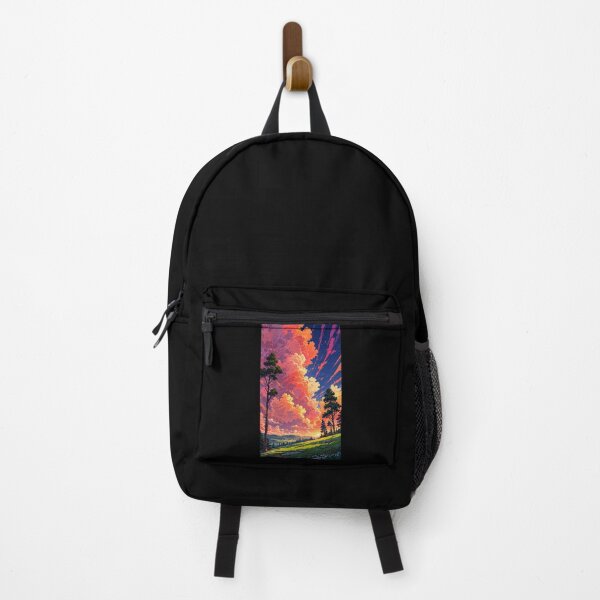 Item preview, Mountain landscape in anime style. designed and sold by ArtCraftLab.