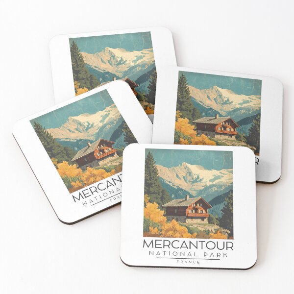 Item preview, A Vintage Travel Poster of Mercantour National Park - France  designed and sold by GoodOldVintage.