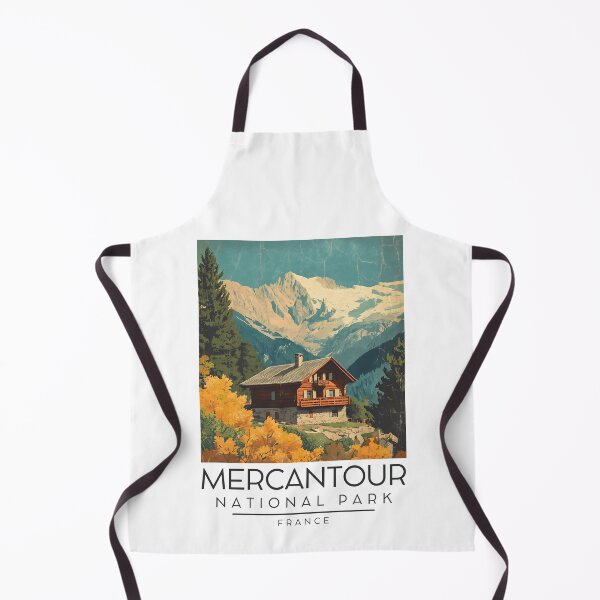Item preview, A Vintage Travel Poster of Mercantour National Park - France designed and sold by GoodOldVintage.
