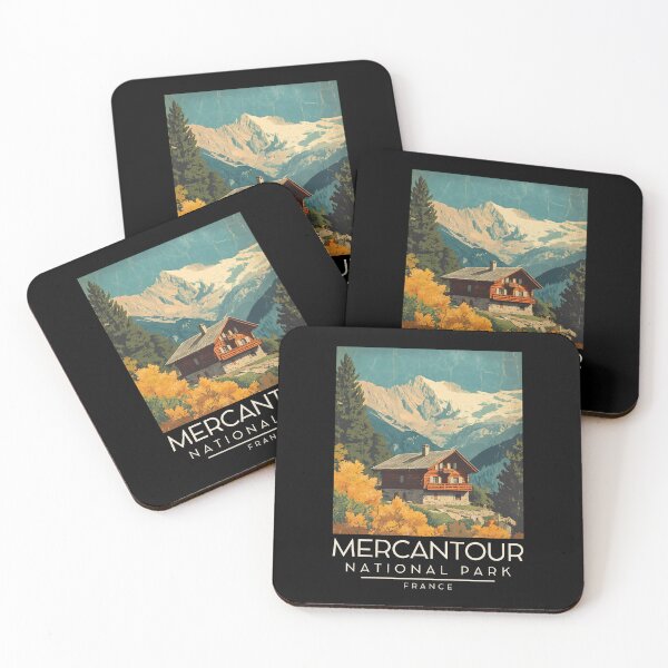 Item preview, A Vintage Travel Poster of Mercantour National Park - France  designed and sold by GoodOldVintage.