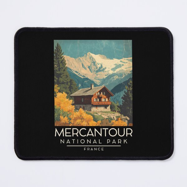 Item preview, A Vintage Travel Poster of Mercantour National Park - France designed and sold by GoodOldVintage.