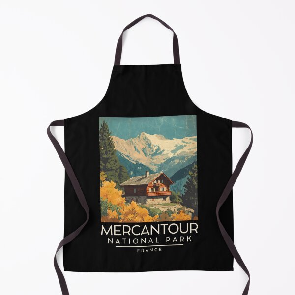 Item preview, A Vintage Travel Poster of Mercantour National Park - France designed and sold by GoodOldVintage.