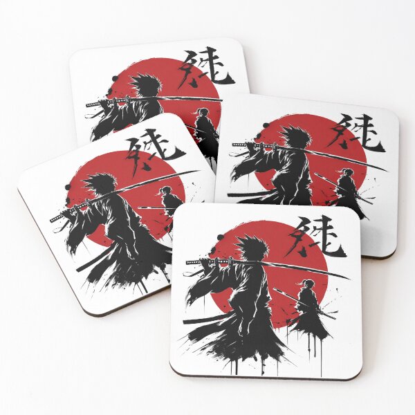 Item preview, Shadow Samurai Warriors Under Blood Moon designed and sold by DARK_NOVA.