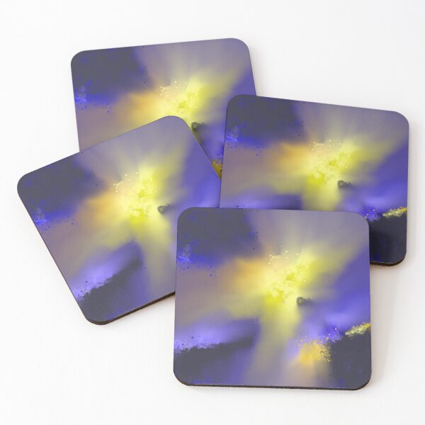 Item preview, Keeping Hope Alive - Blue Yellow Abstract designed and sold by Joey Santiago.